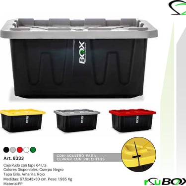 Sistema de estiba industrial RSU BOX