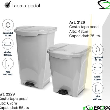 Contenedor diferenciado por tipo de residuo