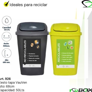 Contenedor diferenciado por tipo de residuo
